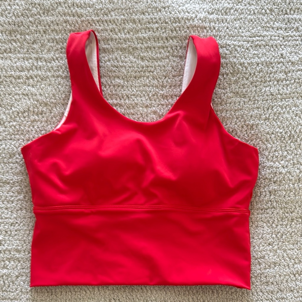 Vibrant Red Tank Top